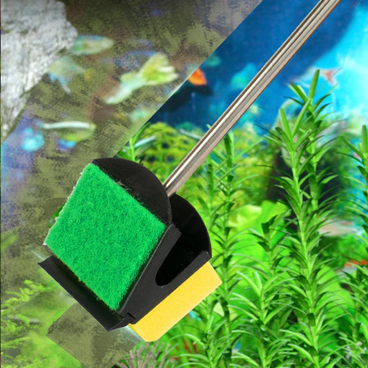 Aquarium Fish Tank Glass Plant Cleaning Brushes Floating Clean