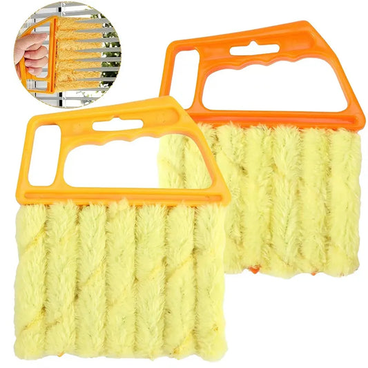 Vent Blinds Cleaner Cloth Brush Auto Air Conditioner Microfiber Air