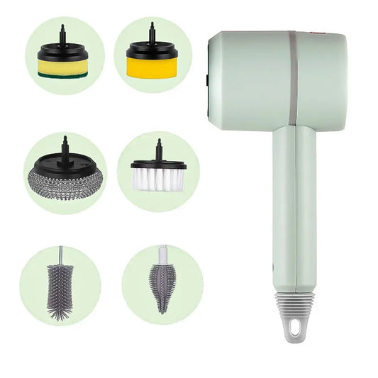 Electric Cleaning Brush Kitchen Dishwashing Pot Shoe Bottle brush
